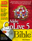 the Adobe GoLive 5 Bible cover