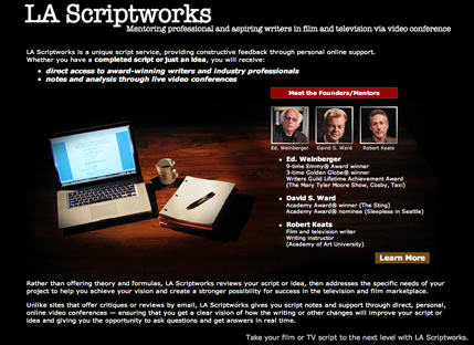 Ed. Weinberger's LA Scriptworks homepage